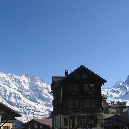 Ferienwohnung Alte Baeckerei Mürren Exterior foto